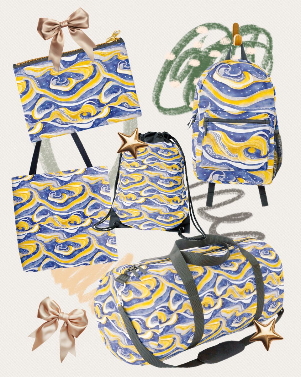 MoxisWater0461's tweet image. 🌅 This design means more than just art to me. It captures the calm and beauty of a moment when the sun dances on the waves. Experience this special mood now on a selection of unique products!

👉 redbubble.com/shop/ap/167522…

#SunlitGlow #PersonalDesign #ElegantWaves #AbstractVibes