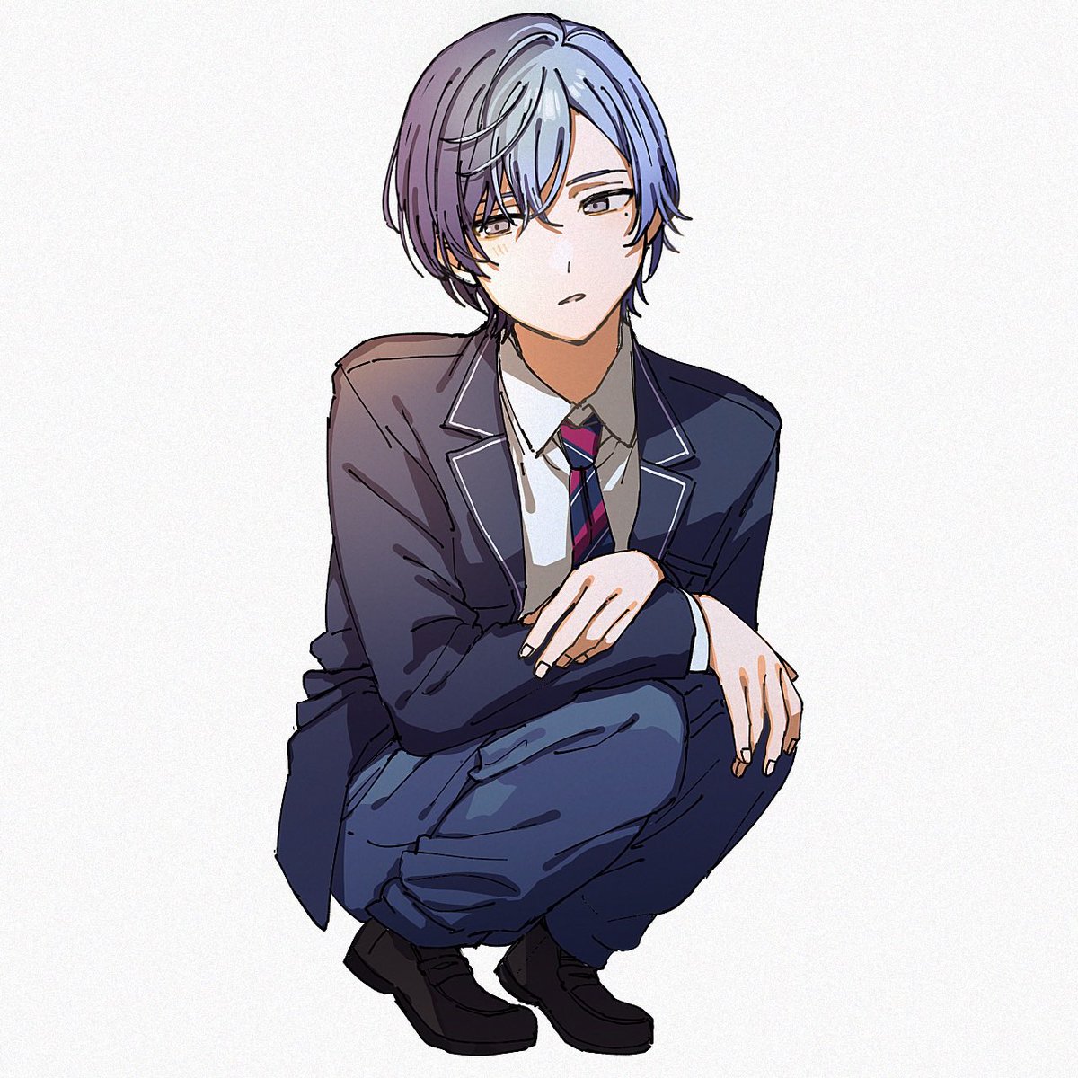 お座り男子inスタンプラリーヘア
#prsk_FA