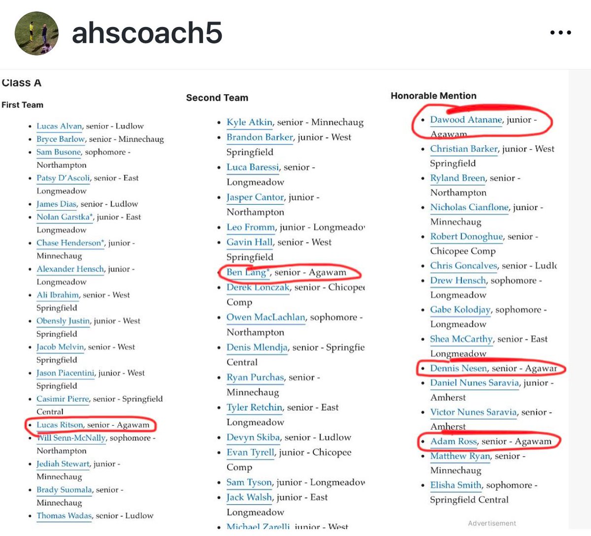 Congrats to our #AllWesternMass recipients!!!