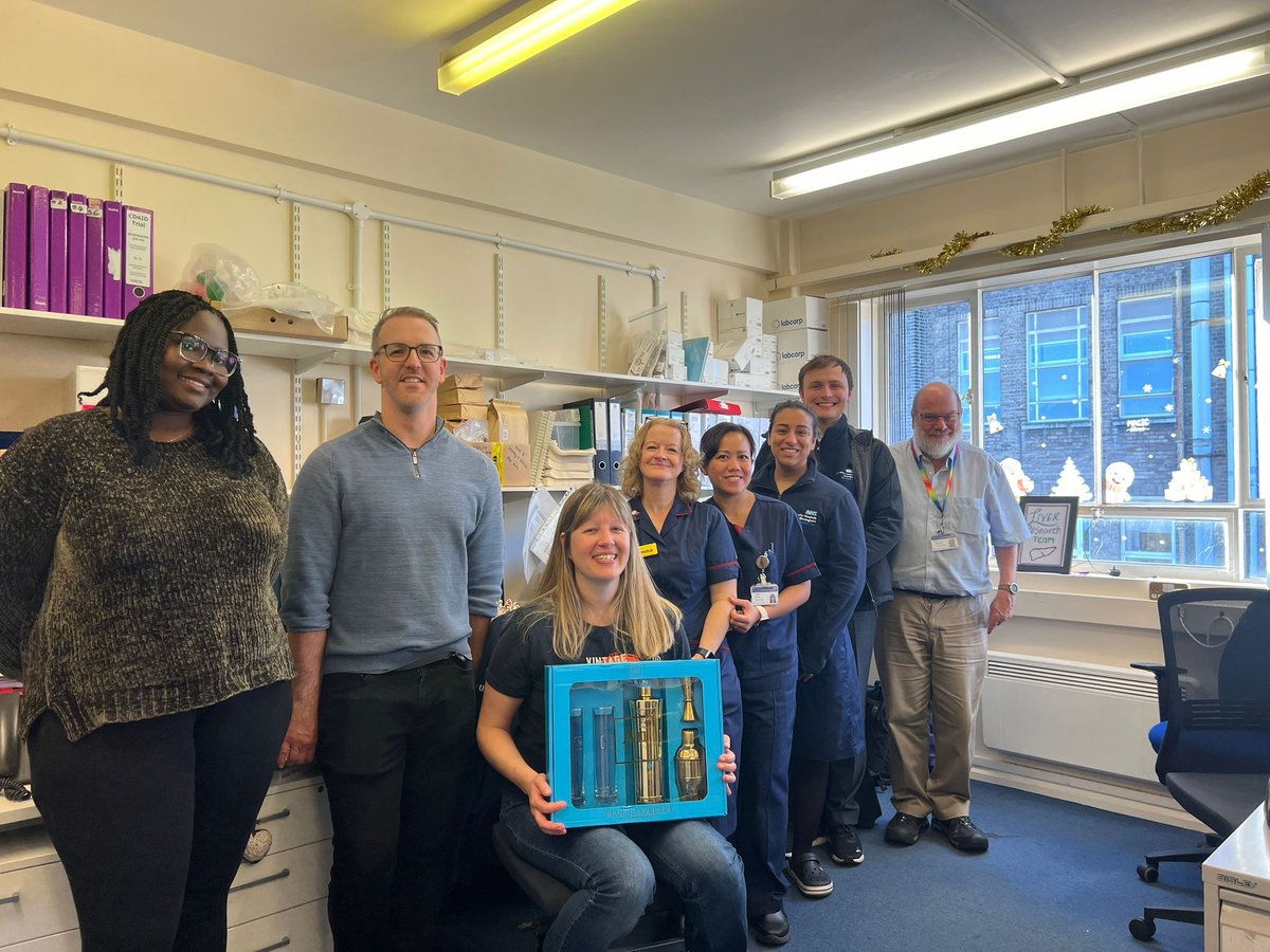 Last day in The Liver Research Team today!