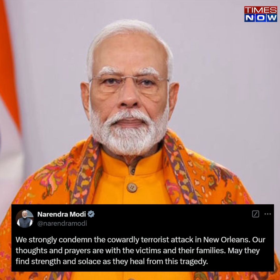 Khushi010712's tweet image. Indian PM narendramodi tweets, "We strongly condemn the cowardly terrorist attack in New Orleans. Our thoughts and prayers are with the victims and their families. May they find strength and solace as they heal from this tragedy..."

#NewOrleans 
#TerrorAttack 
#TNCards