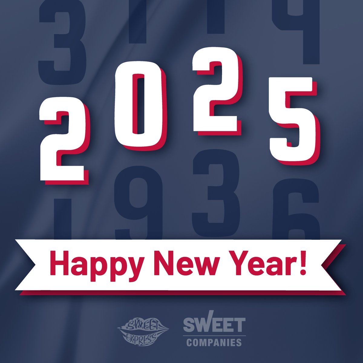 SweetExpressLLC's tweet image. We hope everyone had a great, safe and happy New Year!

#newyears #holiday #2025 #happynewyear #trucking #transportation