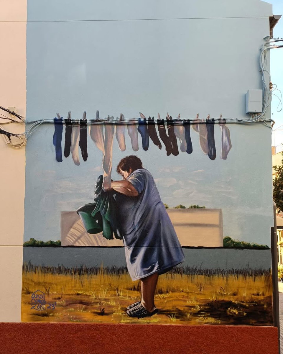 🧦“Ropa tendía” 🧦
🎨 Ana Corazon📍Jaén, Spain 🇪🇸