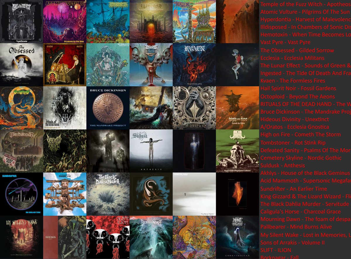 Eastw00d (@666seeky) on Twitter photo Continuing from 160 - 124. Some great albums here though..
<a href="/dayron822/">Dayron@82</a>
<a href="/NigeSavage/">Nige Savage</a>
<a href="/MetalPrecieux/">Métal Précieux - Precious Metal (JM)</a> Continuing from 160 - 124. Some great albums here though..
<a href="/dayron822/">Dayron@82</a>
<a href="/NigeSavage/">Nige Savage</a>
<a href="/MetalPrecieux/">Métal Précieux - Precious Metal (JM)</a>