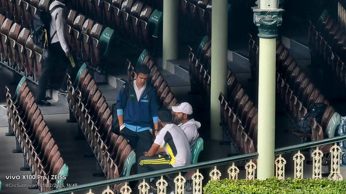 hemantbatra0's tweet photo. Now, this picture of #RohitSharma𓃵 will be shared with various titles like "He is broken" or "Feeling sad for him."

As ICT fans, we should feel sad for him because he has contributed so much to cricket. However, it’s worth noting that he has also earned immense fame and wealth from the game (earning in crores).

While we want our team to win, even if Kohli doesn't perform well next time, the nation's interest must come first. No player is above that. There are many talented players waiting outside the squad, ready for selection, even after delivering consistent performances.

#INDvsAUS #RohitSharma
#BGT2025 #GautamGambhir