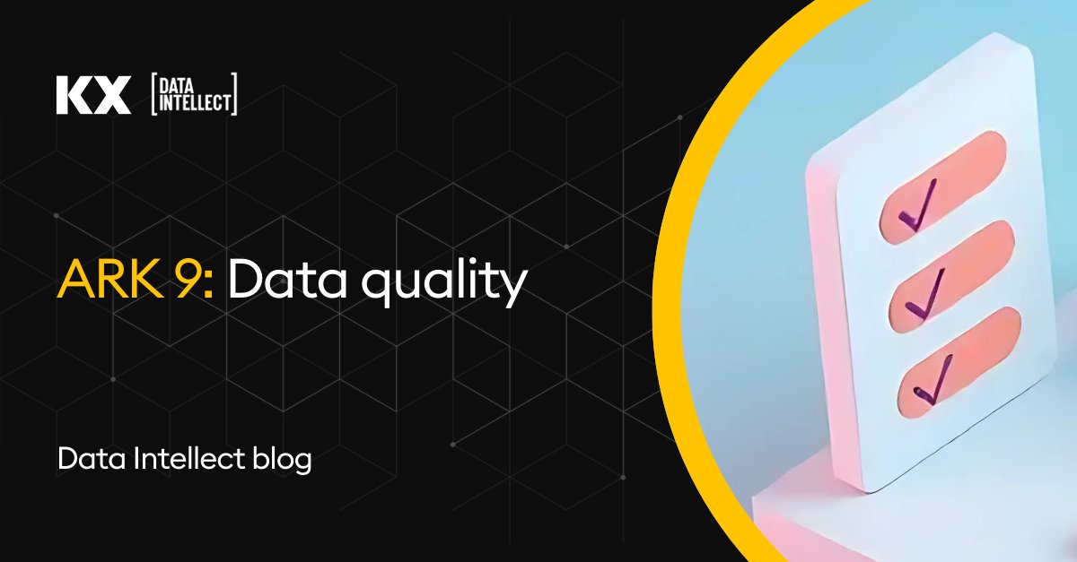 While perfect data does not exist, poor-quality data is detrimental to enterprise systems. Explore the latest in Data Intellect's blog series, ARK 9: Data Quality, to gain insight into where this issue is harmful and how to unlock better data: dataintellect.com/blog/ark-9-dat…