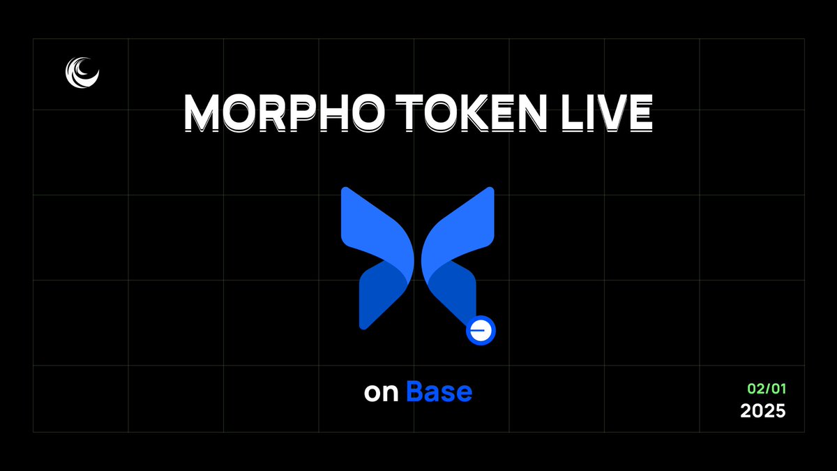 Morpho token <a href="/MorphoLabs/">Morpho 🦋</a> is now live for trading on <a href="/base/">Base</a> chain.
Take your trading experience to the next level by using our cutting edge dApp. 
With 50+ tokens available across blockchains including Bitcoin 🤯, EddyFinance is the new talk of the town.

Trade now ➡️