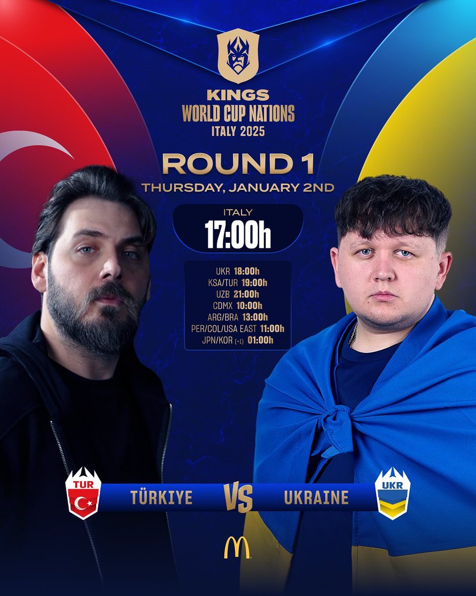 Elraenn, aylar sonra bugün yayın açacak. 

"Kings World Cup Nations'ta rakibimiz Ukrayna ile yapılacak maç saat 19.00'da başlayacak."