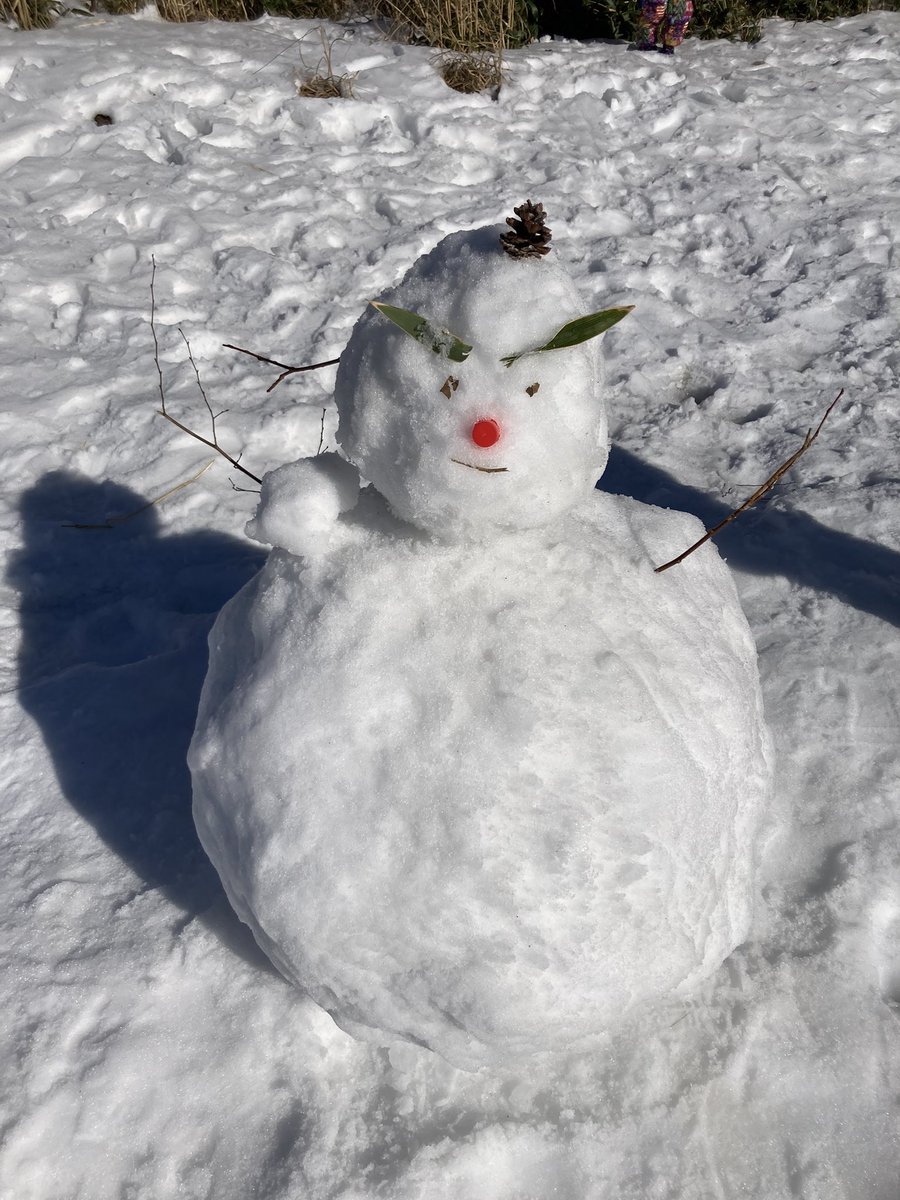 FishingOneColor's tweet image. 石鎚山にて。
四国に移住して初めてまとまった雪を見ました。