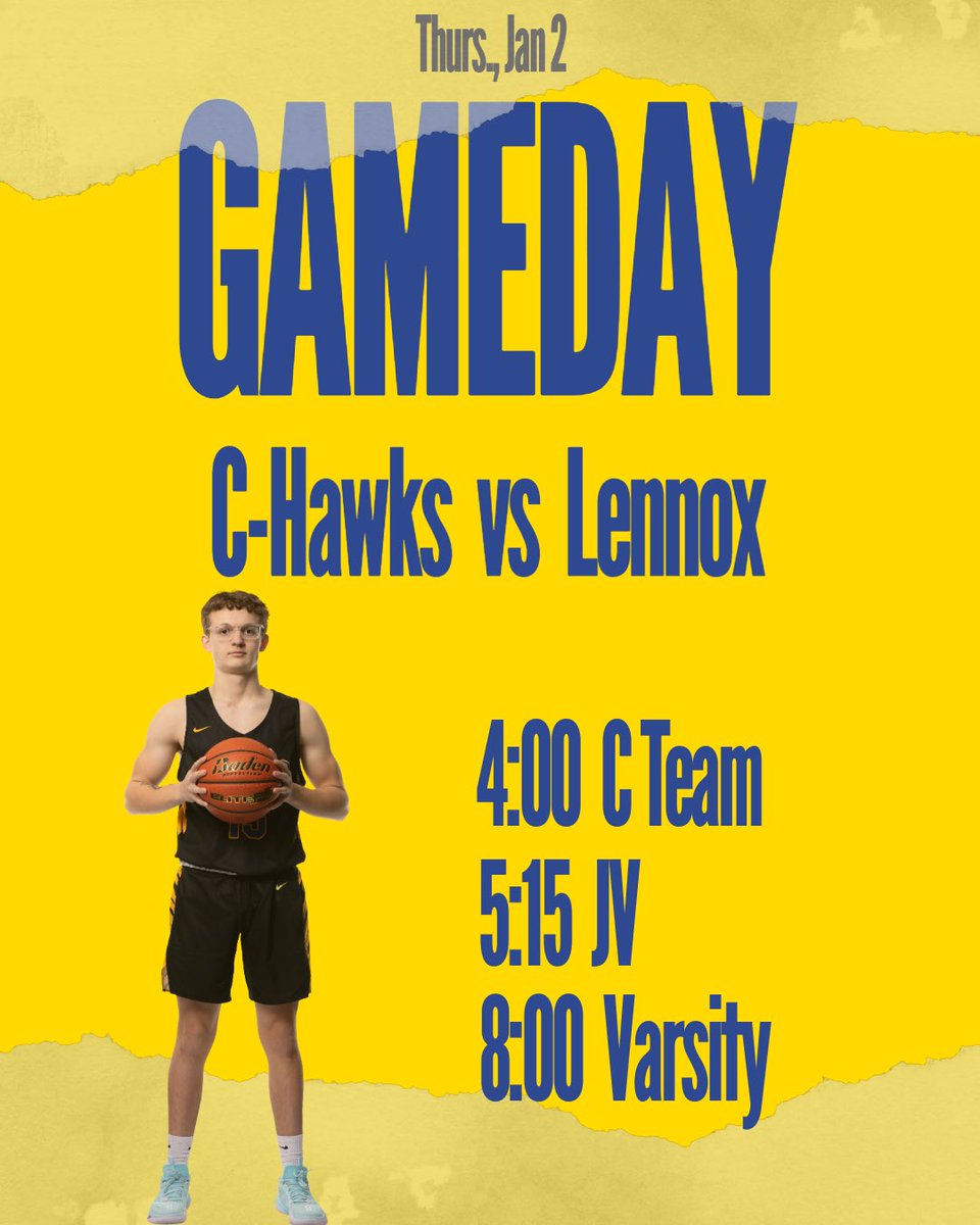 Let’s go C-Hawks!