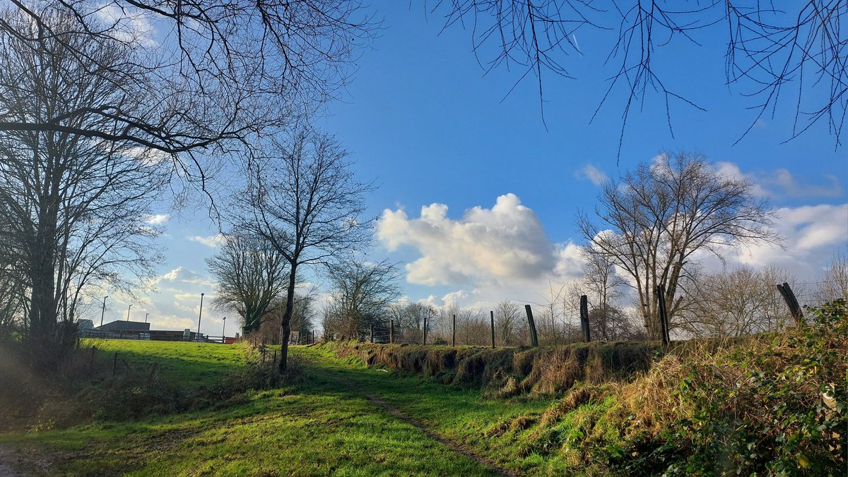 PaulDeRoeck2's tweet photo. Mijn broek heeft er toch moeten aan geloven. De modder heeft gewonnen. Bertem 14u40 #vrtweer #Bertem https://t.co/sSaarzjkno