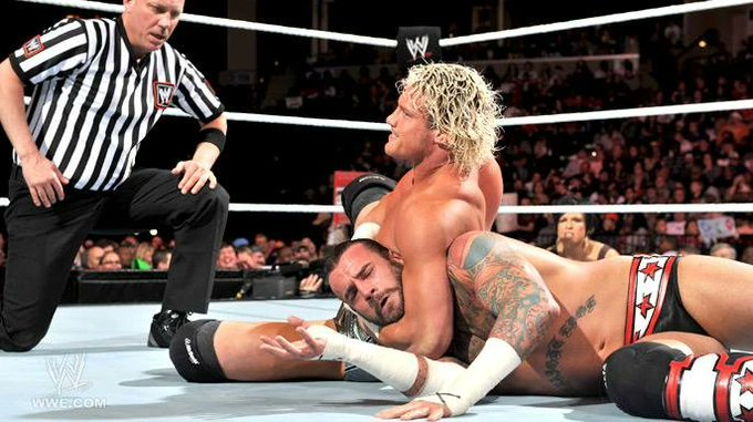 wrestle_hist's tweet photo. 1/2/2012
Dolph Ziggler defeated CM Punk by countout for the WWE Championship on RAW from the FedEx Forum in Memphis, Tennessee.
#WWE #WWERaw #DolphZiggler #NicNemeth #TheShowOff #IAmPerfection #CMPunk #TheBestInTheWorld #CultOfPersonality #WWEChampionship https://t.co/NA8NPbZ4Xs