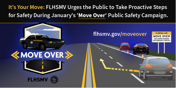 FLHSMV's tweet photo. It's Your Move: FLHSMV Urges the Public to Take Proactive Steps for Safety During January's 'Move Over' Public Safety Campaign
https://t.co/2Dl6trHoG9