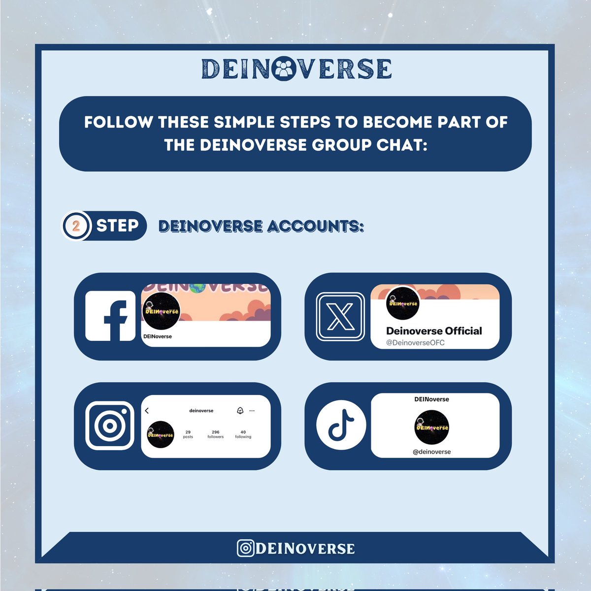 DeinoverseOFC's tweet photo. Join na kayo sa DEINoverse Family
AMNSE EPISODE ONE
#WelcomeToSectionE
#NicAsKitHarington
#AngMutyaNgSectionE
#DeinAsMayo
#MayoKit https://t.co/3xGUoQ3VVY
