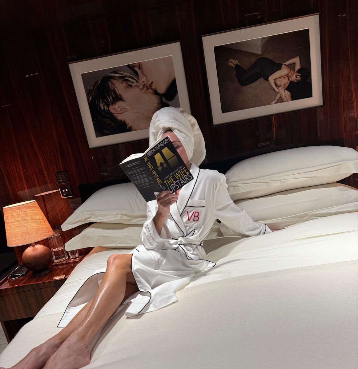 victoriabeckham's tweet photo. Happy New Year!! Starting off 2025 with a little me time! ❤️ So many exciting things to come… I can’t wait to share with you xx https://t.co/btckImGgJi
