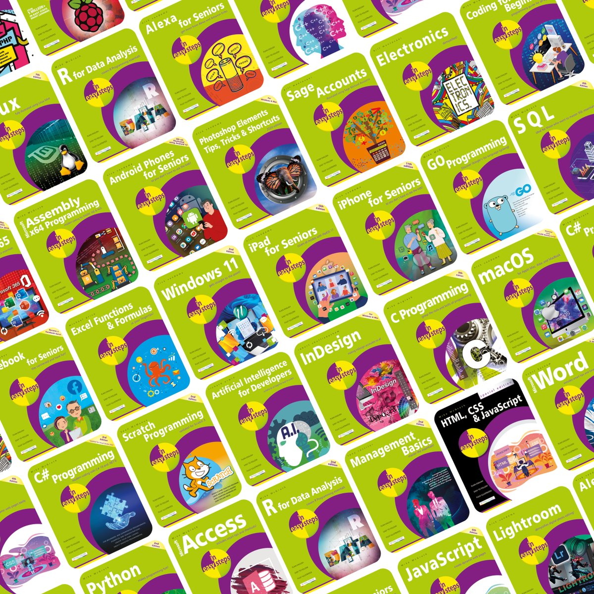 NEW! As well as the £5 a month subscription option for the In Easy Steps Library, you can now sign up for only £40 for a year! Get access online wherever you are. Find out more and sign up here: ineasysteps.com/sign-up/
#InEasySteps #Library #Membership #Books #Ebooks   #Education