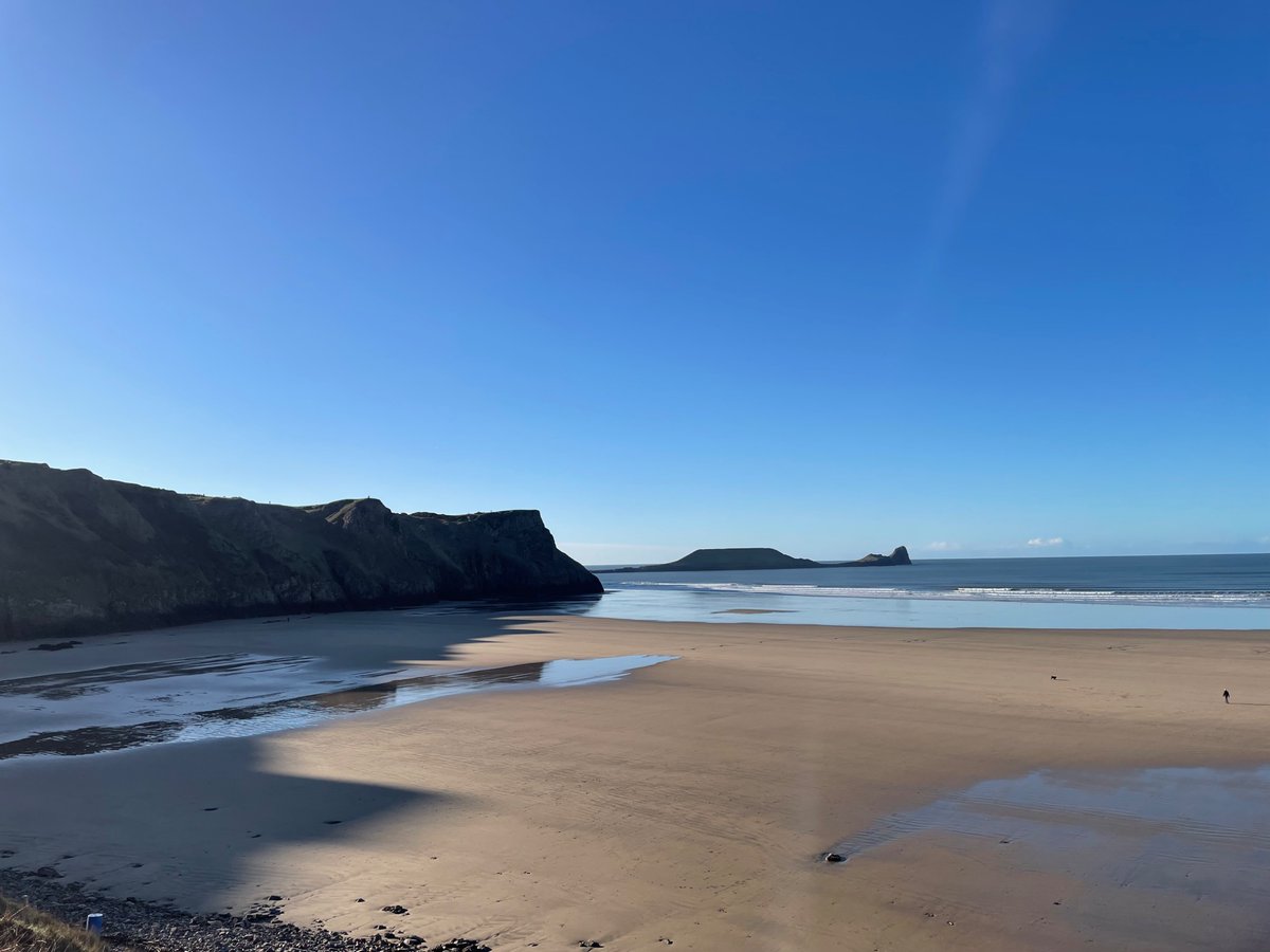 New year, same fave view - Heaven on Earth. Forever grateful to have this on my doorstep. 

#Rhossili #Gower