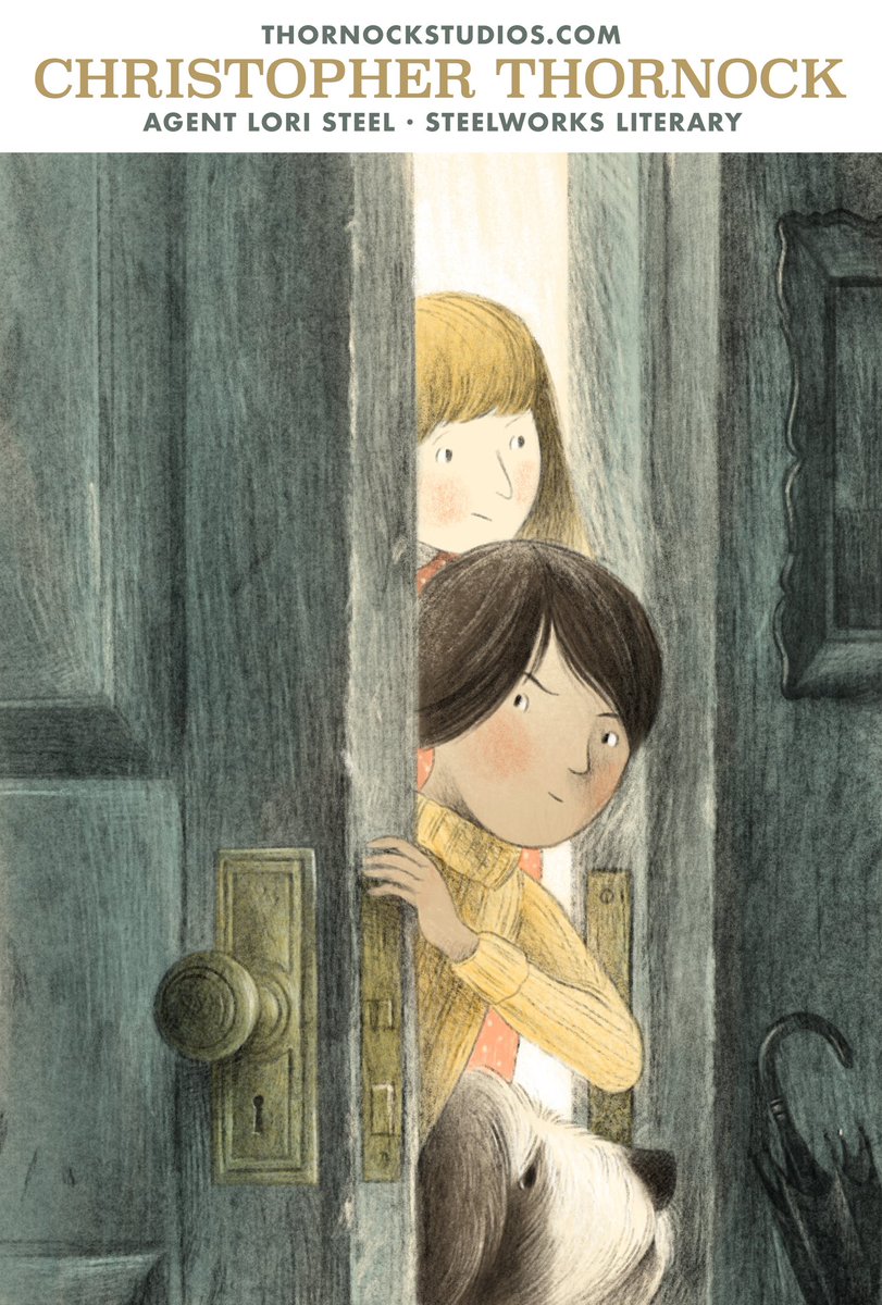 May 2025 be full of new discoveries.  Hello, I’m Chris, an illustrator of picture books.  Ring my agent Lori Steel at Steelworks Literary for inquiries. Websites  - Thornockstudios.com   Steelworksliterary.com
#KidLitArtPostcard #illustrator #kidlitillustrator #picturebooks