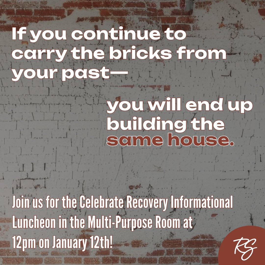 RiverStoneVA's tweet photo. If you have hurts, habits, or hangups (which is all of us), consider joining us at the Celebrate Recovery Luncheon to learn more about how you can heal within community! https://t.co/MVKGCpIqk1