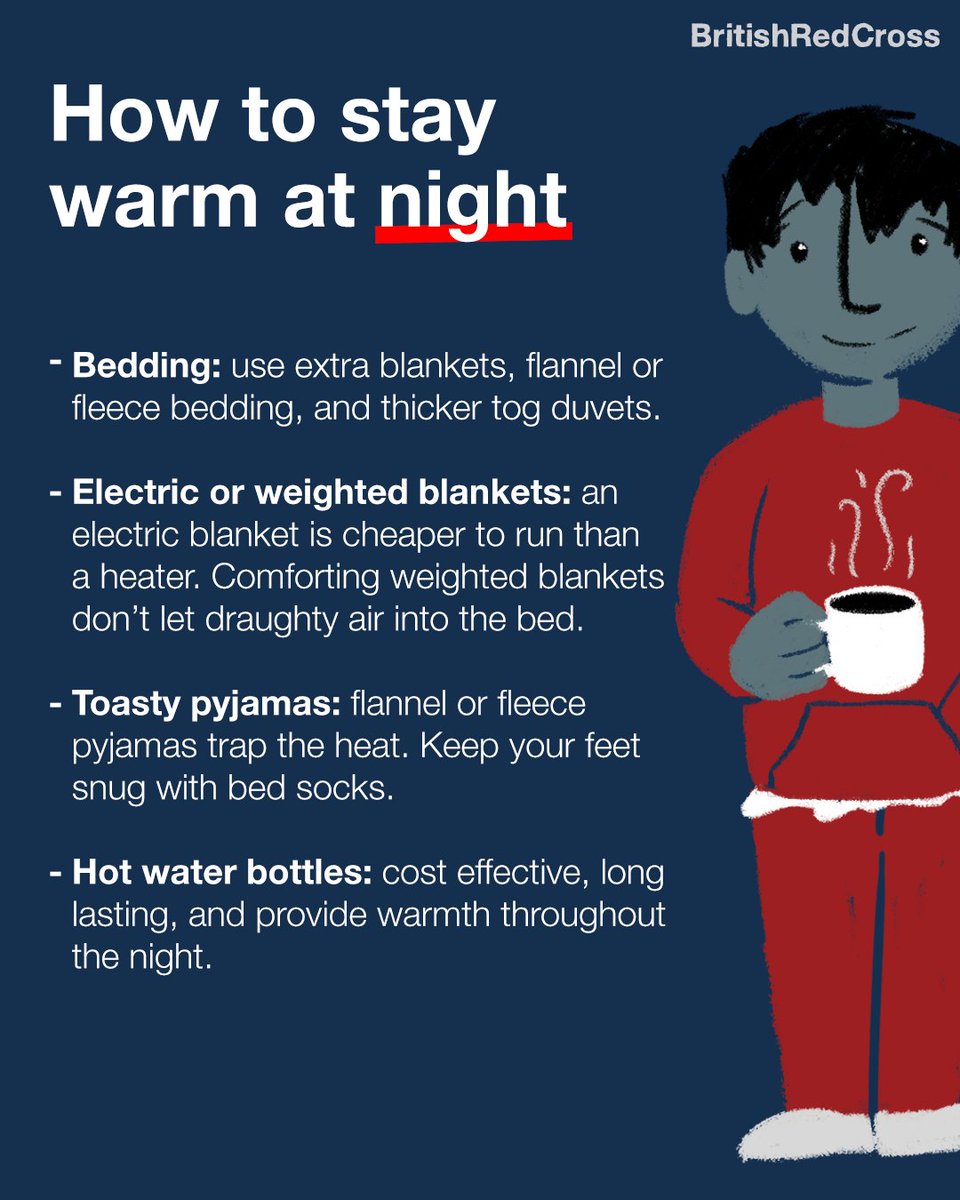 As temperatures drop, it's important to stay prepared! 

Here are some cost effective ways to keep warm this winter. 

For more tips and advice visit our website: bit.ly/4fGlf3N