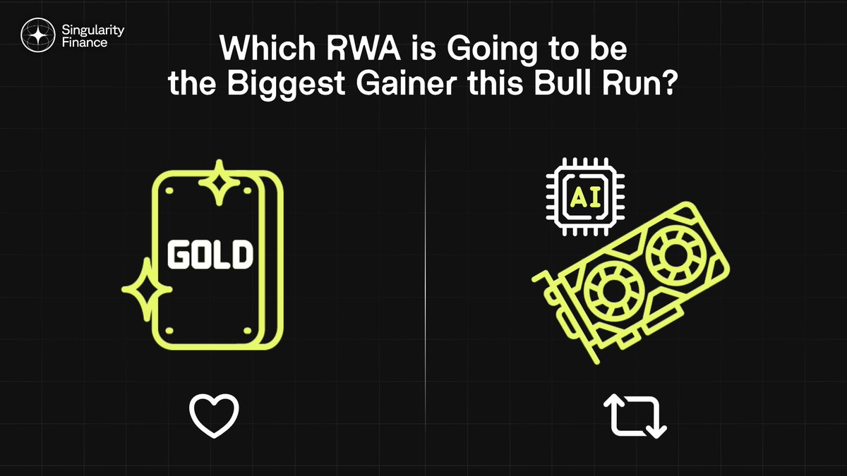 Singularity_Fi's tweet photo. Which RWA is going to be the Biggest Gainer this Bull Run? https://t.co/jPxHbzCD75
