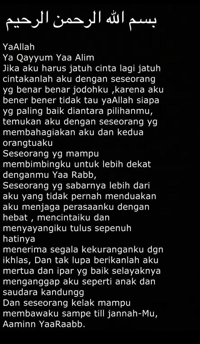 <a href="/tanyakanrl/">Tanyarl 💚</a> Doa malam pertama di tahun 2025🙏🏻