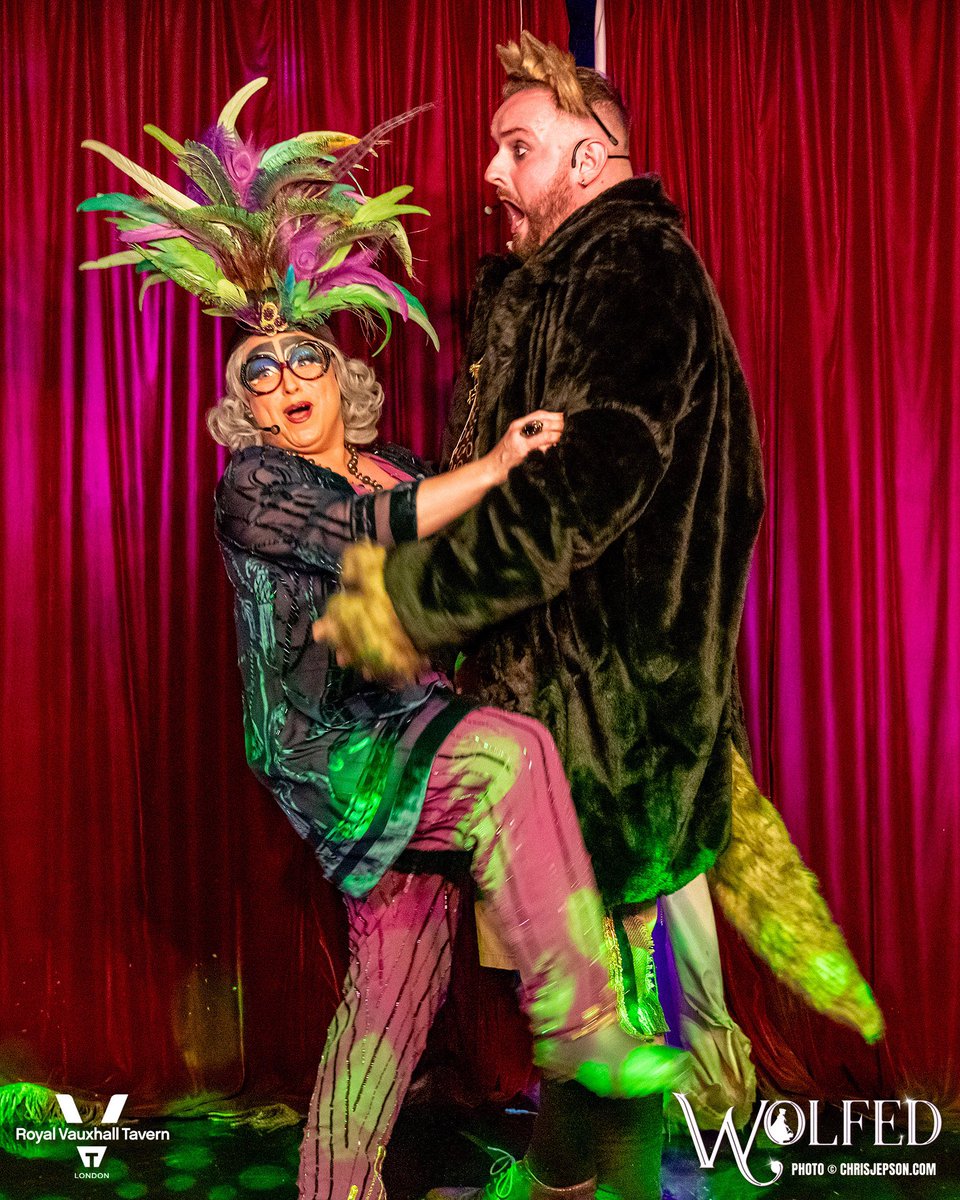 Royal Vauxhall Tavern (@thervt) on Twitter photo 🤪 This is how we’re embracing 2025.
🐺 WOLFED continues tonight, then there’s just a handful of performances left. You can pay on the door! #rvtpanto
📸 <a href="/ChrisJepson/">Chris Jepson • Trans🏳️⚧️Ally</a> 🤪 This is how we’re embracing 2025.
🐺 WOLFED continues tonight, then there’s just a handful of performances left. You can pay on the door! #rvtpanto
📸 <a href="/ChrisJepson/">Chris Jepson • Trans🏳️⚧️Ally</a>