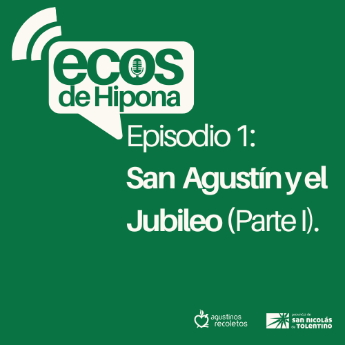 🎙️✨Ecos de Hipona llega con su primer episodio:San Agustín y el Jubileo.
Acompaña a Fray Enrique Eguiarte, OAR,en un fascinante recorrido por la historia de San Agustín.
🎧Disponible ahora.Prepárate para un viaje de reflexión y aprendizaje.
s.mtrbio.com/ktgofkchbm 
#EcosDeHipona