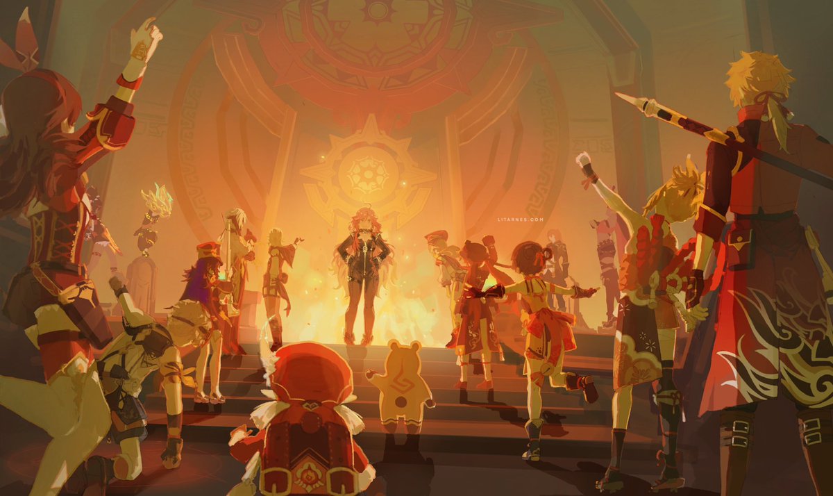 🔥 The Pyro Archon has finally arrived! 
 #StandwithMavuika