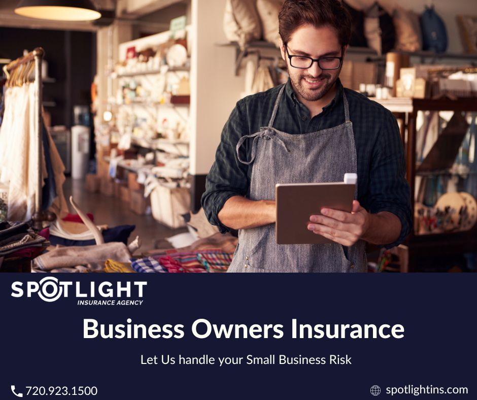 SpotlightInsur's tweet image. Simplify your small business insurance! A BOP(Business Owners’ Policy) combines liability, property, and income coverage into one cost-effective policy. Call us at 720-923-1500 today for more info!

spotlightins.com/business-insur…

#SpotlightInsurance #Denver  #BusinessOwnersPolicy