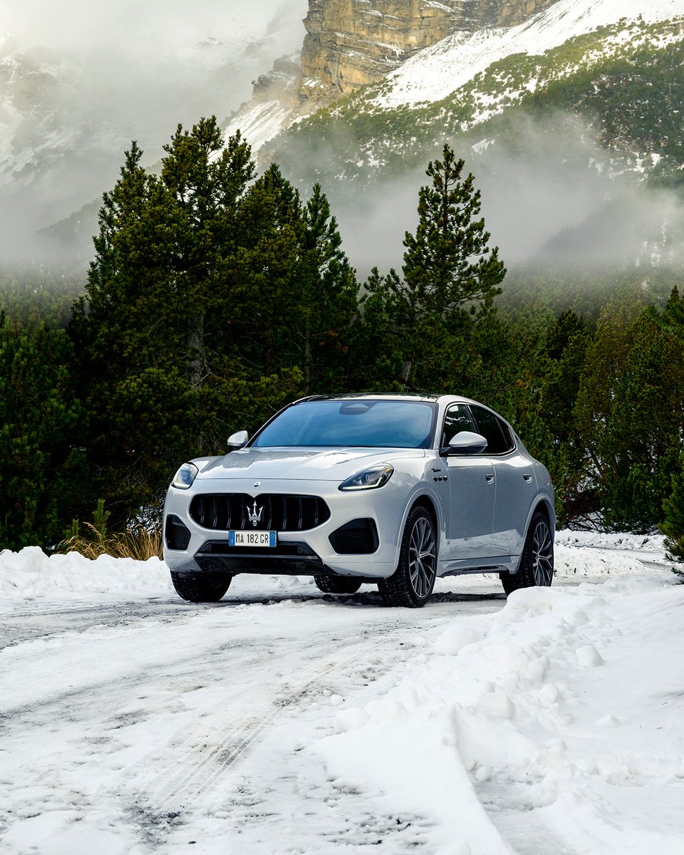 Winter has arrived. Bulky winter coats? Skis? Bring it on. ​
#MaseratiGrecale #Maserati