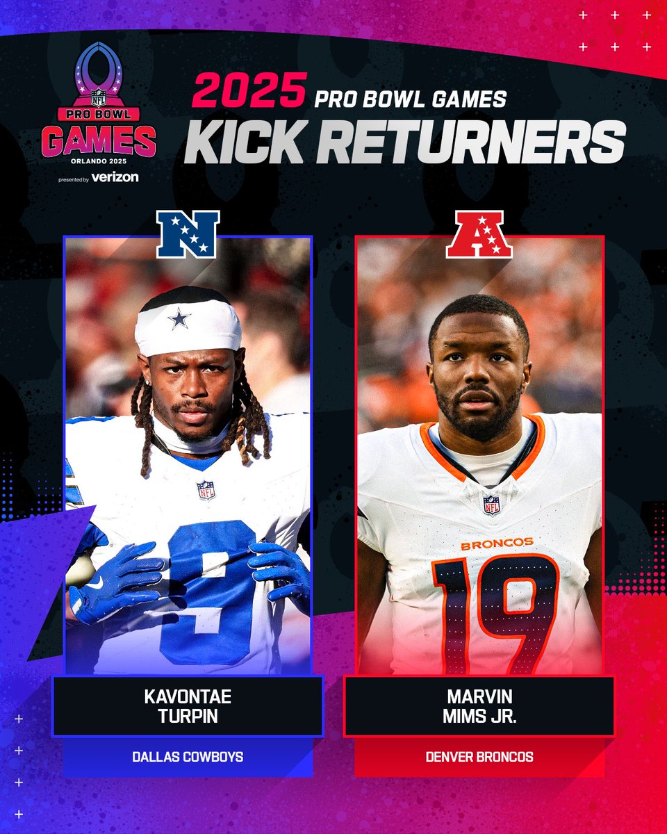2025 #ProBowlGames Specialists!