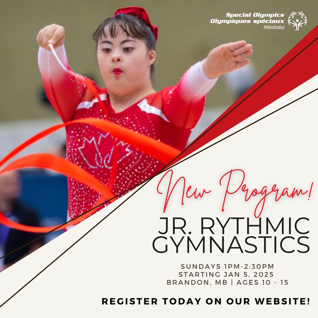 We’re thrilled to launch our new Brandon Jr. Rhythmic Gymnastics program for athletes aged 10-15, starting in the new year! 🎉

📅 When: Sundays, 1 PM - 2:30 PM
📍 Where: Steppin’ Time Dance Studio, starting January 5, 2024
⚠️ Register online at buff.ly/411dVfo