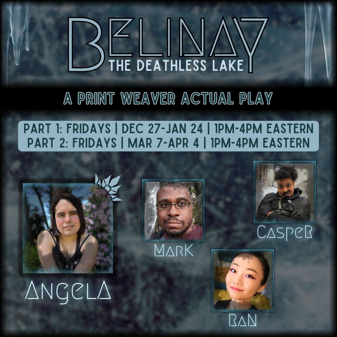 Girls Run These Worlds (@girlsrunworlds) on Twitter photo Episode 2 of Belinay: Having witnessed the carnage The Creatures can unleash, the group reconvenes to plot their next steps to address the upcoming crisis. Fridays @ 1pm EST!
๐งCAST๐ง
<a href="/Phoenix24Femme/">ThePhilosoFemme</a>
<a href="/CasperDNBGhost/">Casper Lynn โฟ๐ณ๏ธโ๐โ</a>
Mark J 
Ran Xia 
buff.ly/3rfVL9Z Episode 2 of Belinay: Having witnessed the carnage The Creatures can unleash, the group reconvenes to plot their next steps to address the upcoming crisis. Fridays @ 1pm EST!
๐งCAST๐ง
<a href="/Phoenix24Femme/">ThePhilosoFemme</a>
<a href="/CasperDNBGhost/">Casper Lynn โฟ๐ณ๏ธโ๐โ</a>
Mark J 
Ran Xia 
buff.ly/3rfVL9Z
