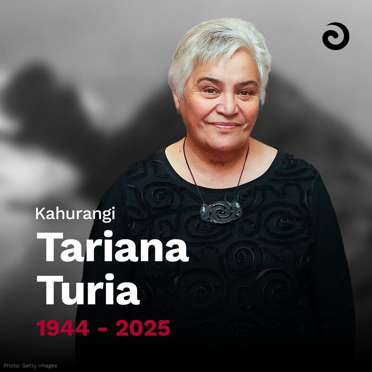 E te māreikura, haere atu rā, haere atu rā, haere atu rā. Haere atu rā ki te pūtahitanga o Rehua, ki te huinga o te kahurangi. 🖤

Kahurangi (Dame) Tariana Turia, the founding member of Te Pāti Māori, has died at the age of 80 in Whangaehu overnight.