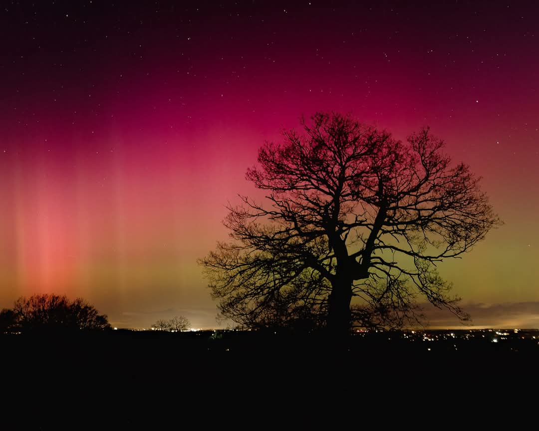 Ian Parkes (@bigkiddaddy1) on Twitter photo Cropped tight in version of yesterdays Northern lights .
Personally I prefer the first version posted that's shows the stars & blackness of space above the lights .
#nightsky #AuroraBorealis #NorthernLights #theskyatnight <a href="/BBCWthrWatchers/">BBC Weather Watchers</a> <a href="/bbcmtd/">BBC Midlands</a> #Staffordshire Cropped tight in version of yesterdays Northern lights .
Personally I prefer the first version posted that's shows the stars & blackness of space above the lights .
#nightsky #AuroraBorealis #NorthernLights #theskyatnight <a href="/BBCWthrWatchers/">BBC Weather Watchers</a> <a href="/bbcmtd/">BBC Midlands</a> #Staffordshire