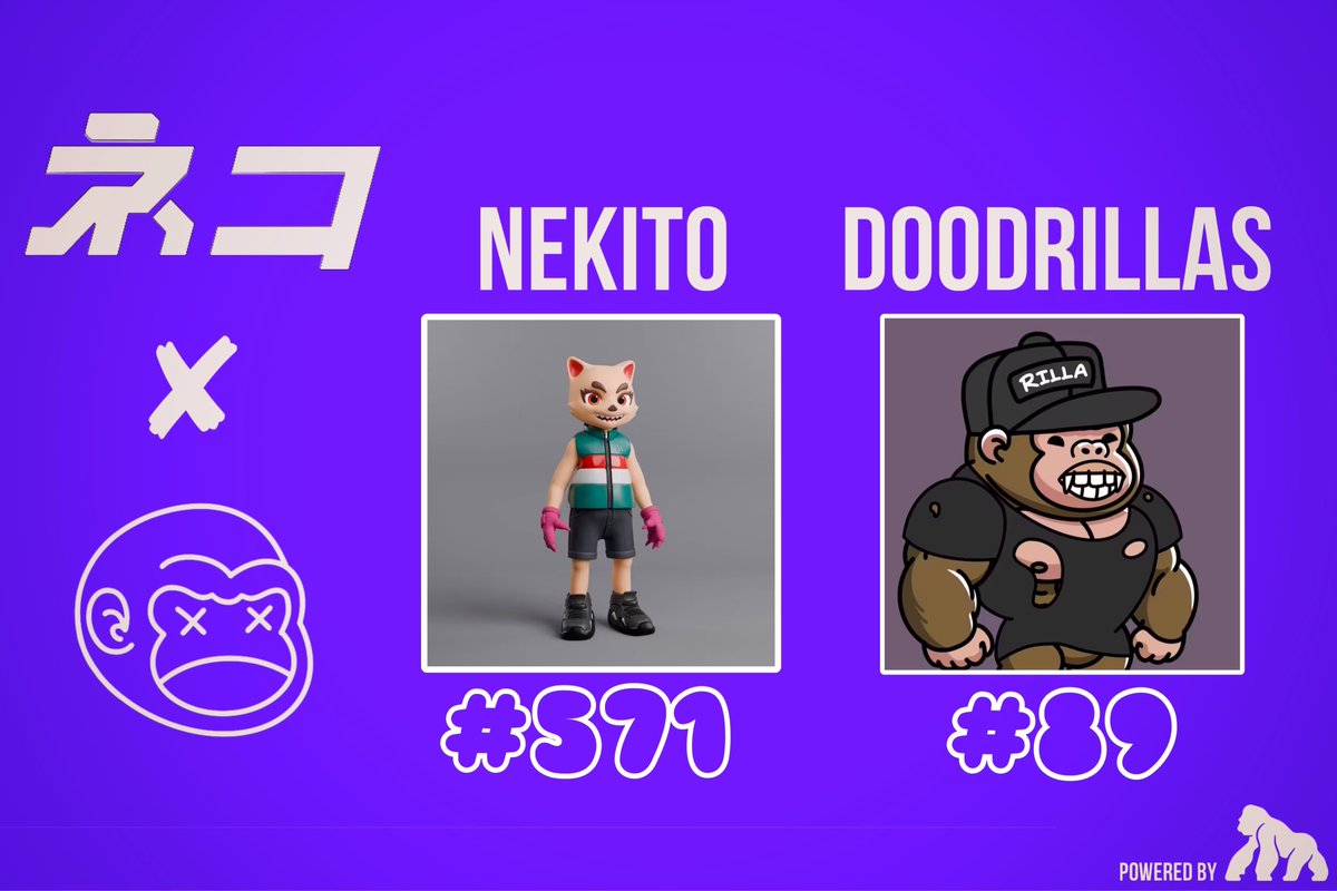 🚨 GIVEAWAY ALERT 🚨 

We Have Partnered With <a href="/NekitoNFT/">NEKITO</a> 
To Present This Duo-Giveaway 
For Our Holders And Supporters

🥂The Rules: 

🟪FOLLOW <a href="/Doodrillas/">Doodrillas</a> &amp; <a href="/NekitoNFT/">NEKITO</a> 

🟪LIKE &amp; REPOST 

🟪TAG 3 BELOW

S/O To The <a href="/NekitoNFT/">NEKITO</a> Team,
Must Follow Rules Of Post For Eligibility 

⚠️