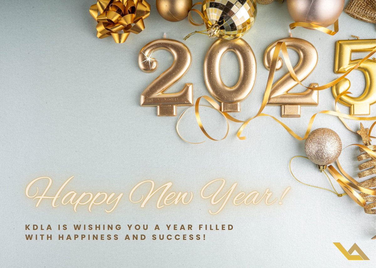 Happy New Year! All of us at KDLA are wishing you a year filled with happiness and success.🎆

#2025