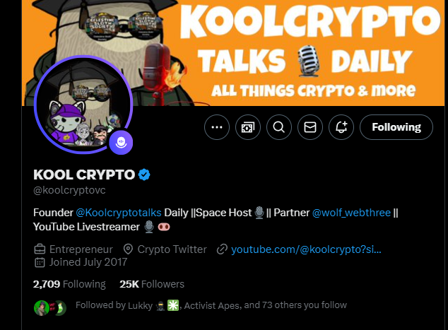 CryptoMoch1's tweet photo. @koolcryptovc @activistapes @union_build I created a song about you.

kool crypto kool crypto !
you are the king,
you will give one whitelist to the @CryptoMoch1  😋 https://t.co/CZvkSbAmcr