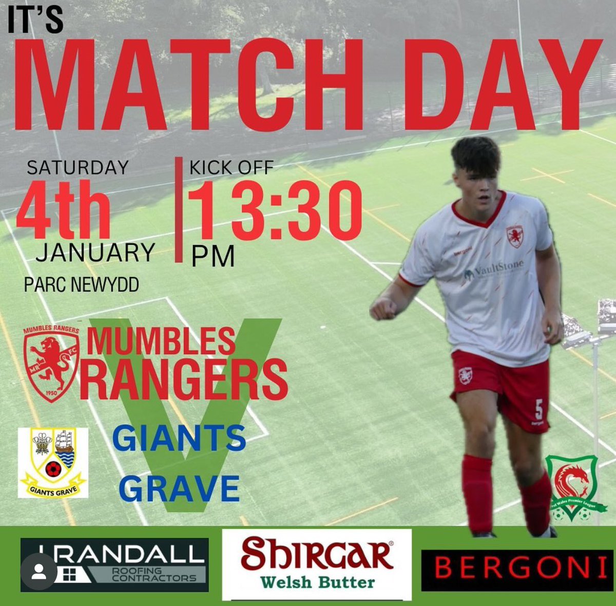 Mumbles Rangers (@mumblesseniors) on Twitter photo π¦ Fixture π¦
This Saturday our first team take on <a href="/fc_grave/">Giants Grave Fc</a> away in a 13:30pm kick off. While our second team take on <a href="/TUFC/">Treboeth United FC</a> at Underhill 3G in a 12:15pm kick off.
Please come and support the boys π¦ π¦ Fixture π¦
This Saturday our first team take on <a href="/fc_grave/">Giants Grave Fc</a> away in a 13:30pm kick off. While our second team take on <a href="/TUFC/">Treboeth United FC</a> at Underhill 3G in a 12:15pm kick off.
Please come and support the boys π¦