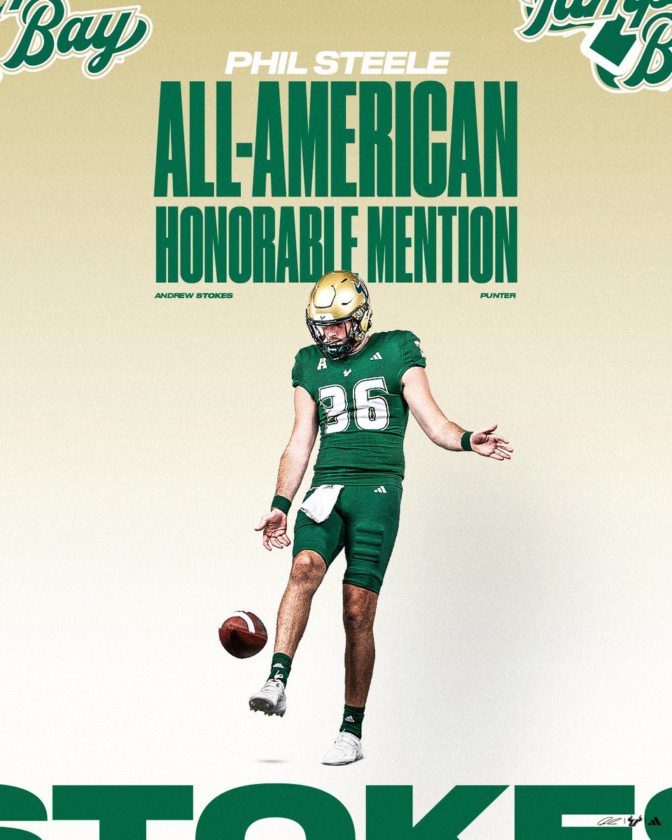 USFFootball's tweet photo. Let’s hear it for our Aussie 👏

📝: https://t.co/uTUOndPvf7

#ComeToTheBay | #StayInTheBay https://t.co/bPQLrKJZVV