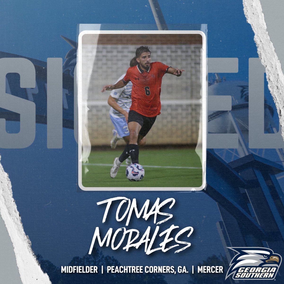 Welcome to Statesboro, Tomas!

#HailSouthern