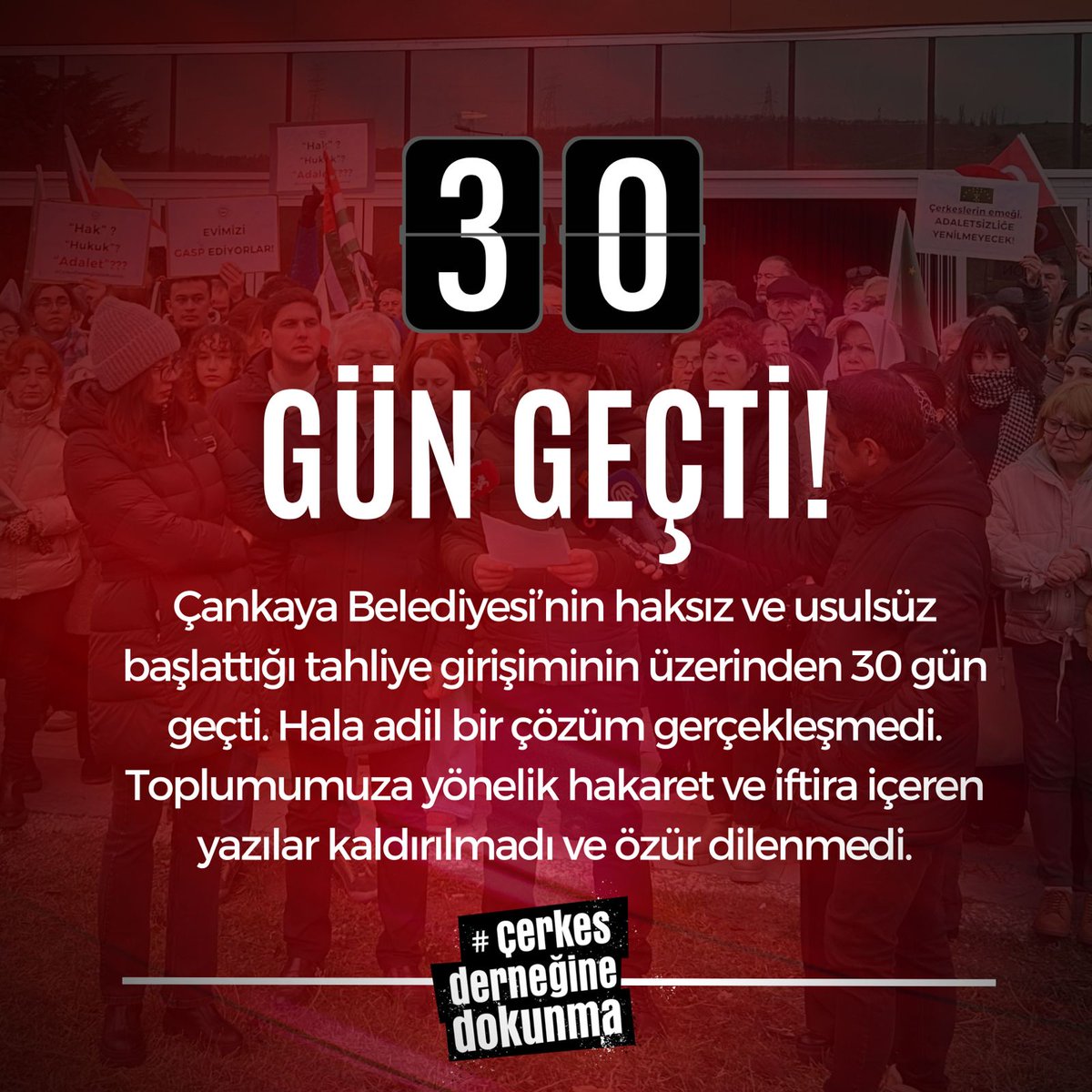 İftiralar olmadan, çirkinleşmeden, saygı çerçevesi içerisinde, adaletli bir süreç istiyoruz. Belediyecilik en başta bunu vaat etmez mi halka zaten? Neden attığınız iftiradan gurur duyar gibi hala kaldırmadığınızı anlayamıyorum
#cerkesderneginedokunma
<a href="/cankayabelediye/">Çankaya Belediyesi</a>
<a href="/hcanguner/">Hüseyin Can Güner</a>