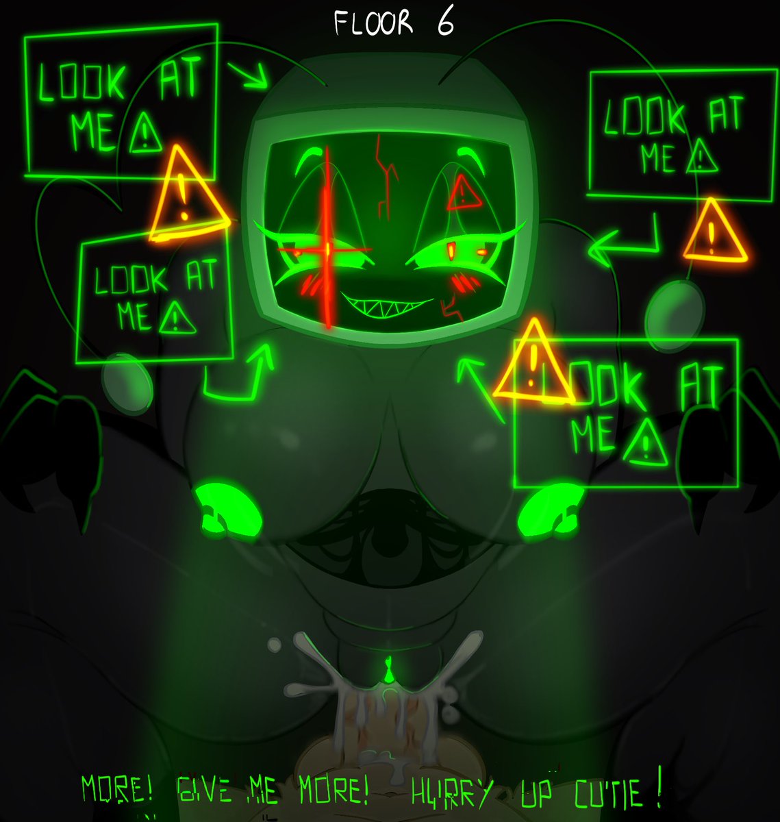 Strawcoy's tweet photo. ⚠️🔞 Twisted Vee x goob part 2 

Ok so goob is dead 🫶
#dandysworldnsfw #dandysworldr34 https://t.co/ELVe4h1dTz