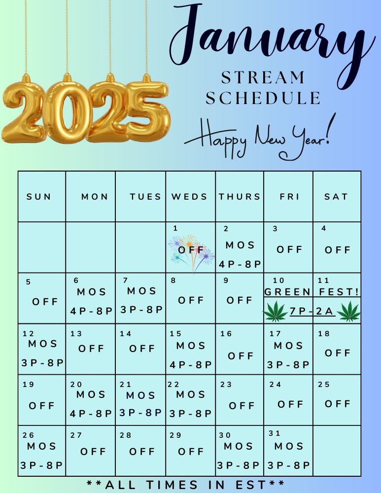 Bullets Girl (@bulletsgirlttv) on Twitter photo Here we go, its 2025!!! New Year, new goals 💖 Here is my tentative stream schedule for the month of January, hope to see you all out there on Twitch! <a href="/MarblesOnStream/">Marbles on Stream</a> <a href="/PixelbyPixelStu/">Pixel by Pixel Studios</a> <a href="/BulletFam/">Bullet Fam</a> #BulletFam #CommunityEngagement #twitchstreamer twitch.tv/bullets_girl Here we go, its 2025!!! New Year, new goals 💖 Here is my tentative stream schedule for the month of January, hope to see you all out there on Twitch! <a href="/MarblesOnStream/">Marbles on Stream</a> <a href="/PixelbyPixelStu/">Pixel by Pixel Studios</a> <a href="/BulletFam/">Bullet Fam</a> #BulletFam #CommunityEngagement #twitchstreamer twitch.tv/bullets_girl