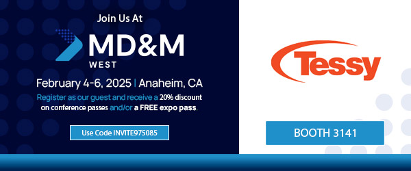 Join us at MD&amp;M West in booth #3141. Use our promo code INVITE975085 for a 20% discount on conference passes and/or a FREE expo pass! 🎟️ 

Register here: vipguestinvites.com/shows/MDMWest2…

#MDMWest