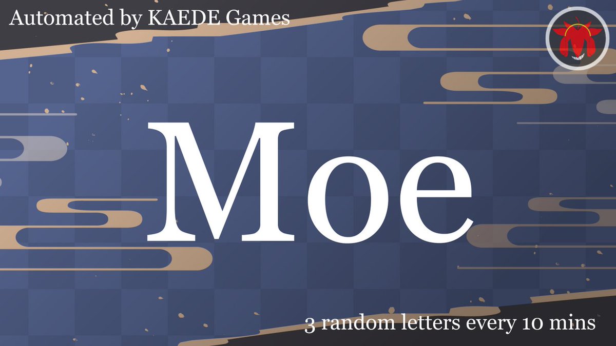 3letter_'s tweet image. M o e