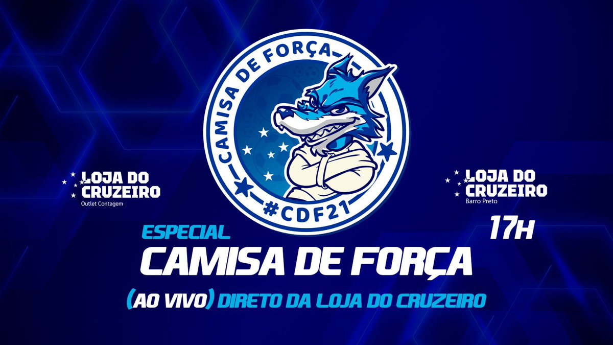 Daqui a pouco, tem Camisa de Força Especial, ao vivo, a partir das 17h, na Loja do Cruzeiro no Barro Preto! A bagunça vai ficar por conta de <a href="/rodrigogenta/">Rodrigo</a>, <a href="/rodrigofuscaldi/">Rodrigo Fuscaldi</a> e <a href="/stefano_poke/">Stefano Marchesini</a>!

Venha comemorar os 104 anos do Cruzeiro com a gente!

#cruzeiro #lojadocruzeiro