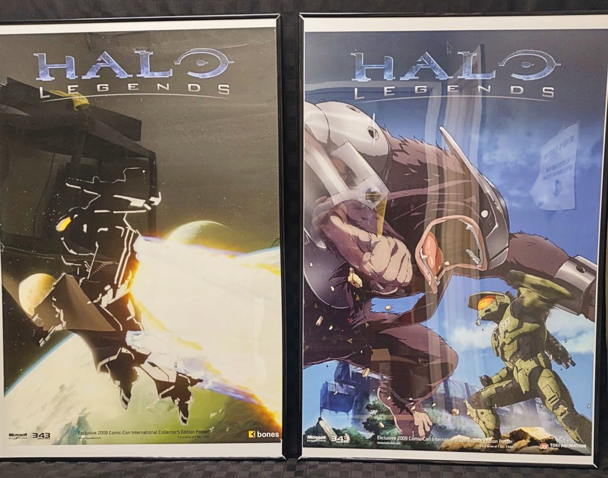 ResetGames's tweet photo. Edmonds is starting off the new year with these awesome SDCC-exclusive Halo Legends posters that were recently traded in! https://t.co/zz26OlLxyw
