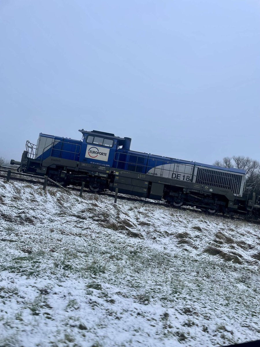 Premier train de l’année !
(Photo prise par l’Agent de Desserte)